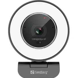 Sandberg Streamer USB Webcam Pro Elite Schwarz