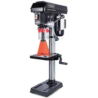 Scheppach Tischbohrmaschine BTD19Vario-BE - 550W | 1,5mm -13 mm Spannfutter | Vario-Speed von 440 bis 2580 min-1 | für Holz, Metall, Kunststoff
