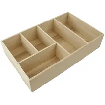 Fackelmann Schubladenbox 20x7x32 cm 86891, Badmöbel,