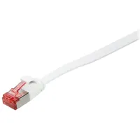 Logilink Slimline Flach-Patchkabel, Cat6a, U/FTP, RJ-45/RJ-45, 5m, weiß (CF2071S)