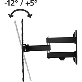 Hama TV-Wandhalterung Schwenk- Neig- Ausziehbar 81 cm-165 cm (32 Zoll bis 65 Zoll)