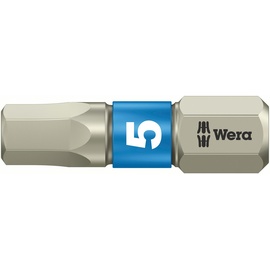 Wera 3840/1 TS Innensechskant Bit 3x25mm, 1er-Pack (05071073001)