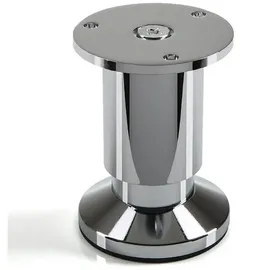 SOTech Möbelfuß Alpha Chrom Poliert Höhe 80 mm