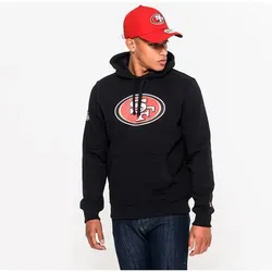NEW ERA Herren Kapuzensweat NE92160FA14 TEAM LOGO, BLACK, XXL