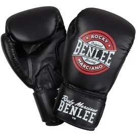 BENLEE Rocky Marciano Boxhandschuhe Pressure, Black/Red/White, 8 oz,