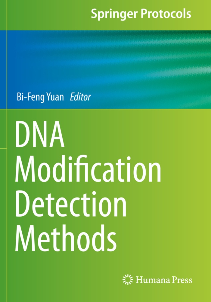 Dna Modification Detection Methods  Kartoniert (TB)