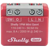 Shelly 1PM Mini Gen4, 1-Kanal, 8A, Unterputz, Schaltaktor mit Strommessfunktion (Shelly_1PM_Mini Gen4)