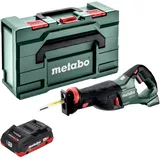 Metabo SSEP 18 LT Akku Säbelsäge 18 V 32 mm + 1x LiHD Akku 4,0 Ah + Metabox - ohne Ladegerät