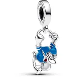 Pandora Disney Donald Duck Charm-Anhänger aus Sterling Silber, Kompatibel Moments Armbändern, 793358C01