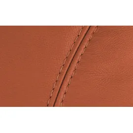 HIMOLLA Fernsehsessel 7568 Leder 77 x 104 x 85 cm Orange elektrisch