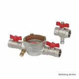 Allmess UltraMaXX Einbausatz 2503000006 EAT 1", DS6-KH, DN20, 230 mm, mit Absperrorganen
