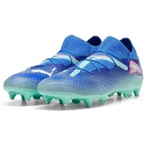 Puma Future 7 PRO MxSG Soccer Shoe, Bluemazing White-Electric Peppermint, 42 EU