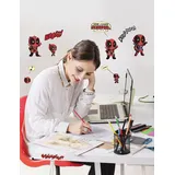 KOMAR Deko-Sticker Deadpool Cute 50 x 70 cm