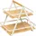 5Five Regal 2 Ebenen 0 x 0 x 0 cm Beige