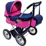 Bino world of toys Puppen-Buggy mit Tasche rot