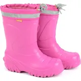 DEMAR Kinder Gummistiefel Winterstiefel Regenstiefel Kinderstiefel Gefüttert ROSA Größe 34/35 - Rosa