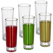 Relaxdays Schnapsglas 0,3 l 6 St.