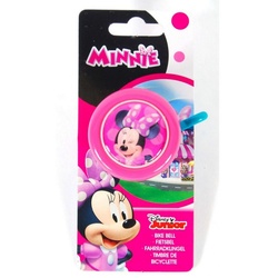 Disney Minnie Mouse Fahrradklingel Kinder Mädchen Fahrradglocke Schelle Minni Maus, mit Minnie Mouse rosa