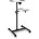 00077510 Beamertisch 2 Ebenen 42 50/40 35 cm höhenverstellbar Rollen