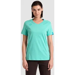 Team T-Shirt Damen Panel - Water - S