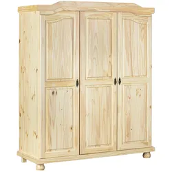 Bepam Kleiderschrank 3 Türen,natur.