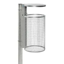 Proregal Abfalleimer 50 l Verzinkt