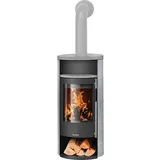 Kaminofen Oranier Polar Neo 8, Speckstein / Stahl schwarz, 8 kW - 5568 52