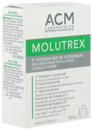 Molutrex 5% Kaliumhydroxid Lösung Für Lokale Anwendung Auf Der Haut 3ml