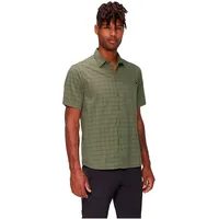 Mammut Lenni Kurzarmhemd Marsh / Dark Marsh S