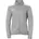 Trainingsjacke Damen dark grau melange/weiß S