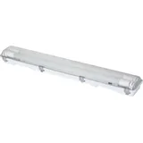 Sygonix LED-Feuchtraum-Wannenleuchte T8 18 W Neutralweiß Grau