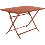 Hesperide Hespéride - Rechteckiger Klappbarer Gartentisch Greensboro Bernstein - 4-Sitzer - Bernstein