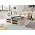 sunnypillow Palettenbett M2 160 x 200 cm Beige