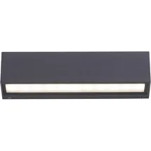 Paul Neuhaus Außenwandleuchte Metall 6,0 cm inkl. LED 1250 lm anthrazit