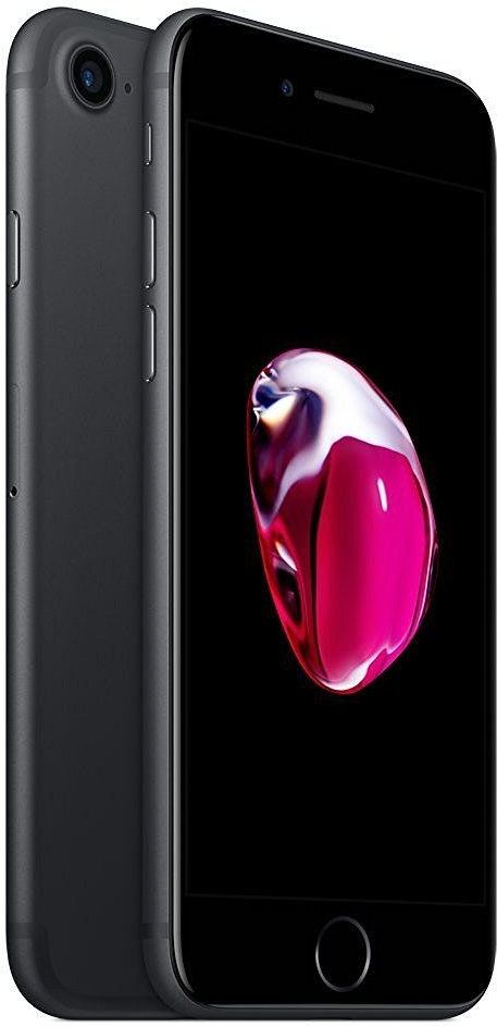 Apple iPhone 7 Smartphone (11,9 cm (4,7 Zoll), iOS 10), Farbe:Schwarz, Speicherkapazität:256 GB