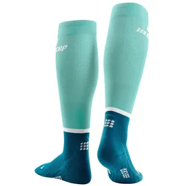 CEP The Run socks, Tall V4 Kompressions-Socken Herren - Blau, Petrol, Größe III