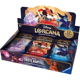 Ravensburger Disney Lorcana Trading Card Game: Das Erste Kapitel – Booster Display mit 24 Booster Packs Deutsch