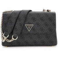 GUESS Handtasche Eco Erica Conv Flap Logo Handtaschen Grau Damen