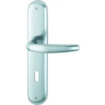 HOPPE Langschildgarnitur Atlanta 1530/273P Aluminium grau