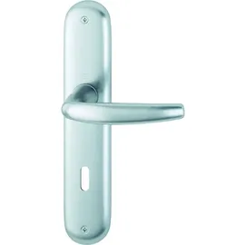 HOPPE Langschildgarnitur Atlanta 1530/273P Aluminium grau
