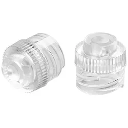 72228 auswechselbarer Milchauslauf CX3 10 Stück  Milk nozzle tip spout  (Transparent)