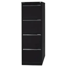 BISLEY Hängeregistraturschrank 41,3 x 62,2 x 132,1 cm schwarz