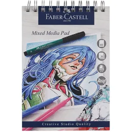 Faber-Castell Creative Studio Mischtechnik Pad A5 250 g/m2 30 Blatt
