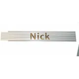 Heka Zollstock Nick 2 m, weiß