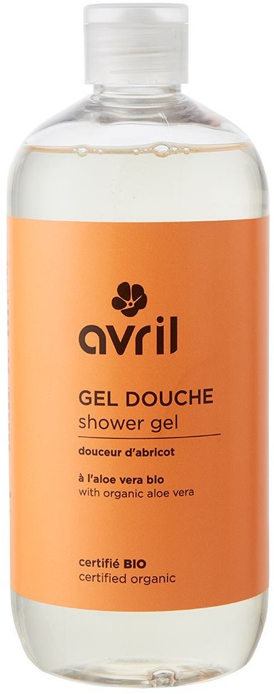 Avril Gel douche Coeur d'Abricot Certifié BIO 500 ml gel douche