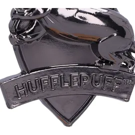 Nemesis Now Harry Potter Christbaumanhänger Hufflepuff Crest (Silver) 6 cm