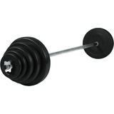 CHRISTOPEIT Sport® Hantel-Set Langhantel Gewichtsset 42 kg, (Set, mit Langhantelstange)