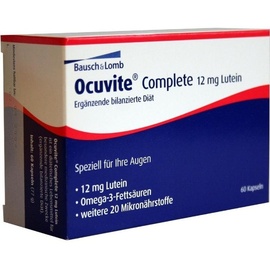 Bausch & Lomb Ocuvite Complete 12 mg Lutein Kapseln 60 St.