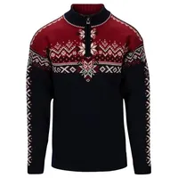 Dale of Norway 140th Anniversary Sweater navy redrose offwhite (H) S