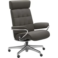 Stressless London | Home Office Paloma Metal Grey Verstellbare Kopfstütze